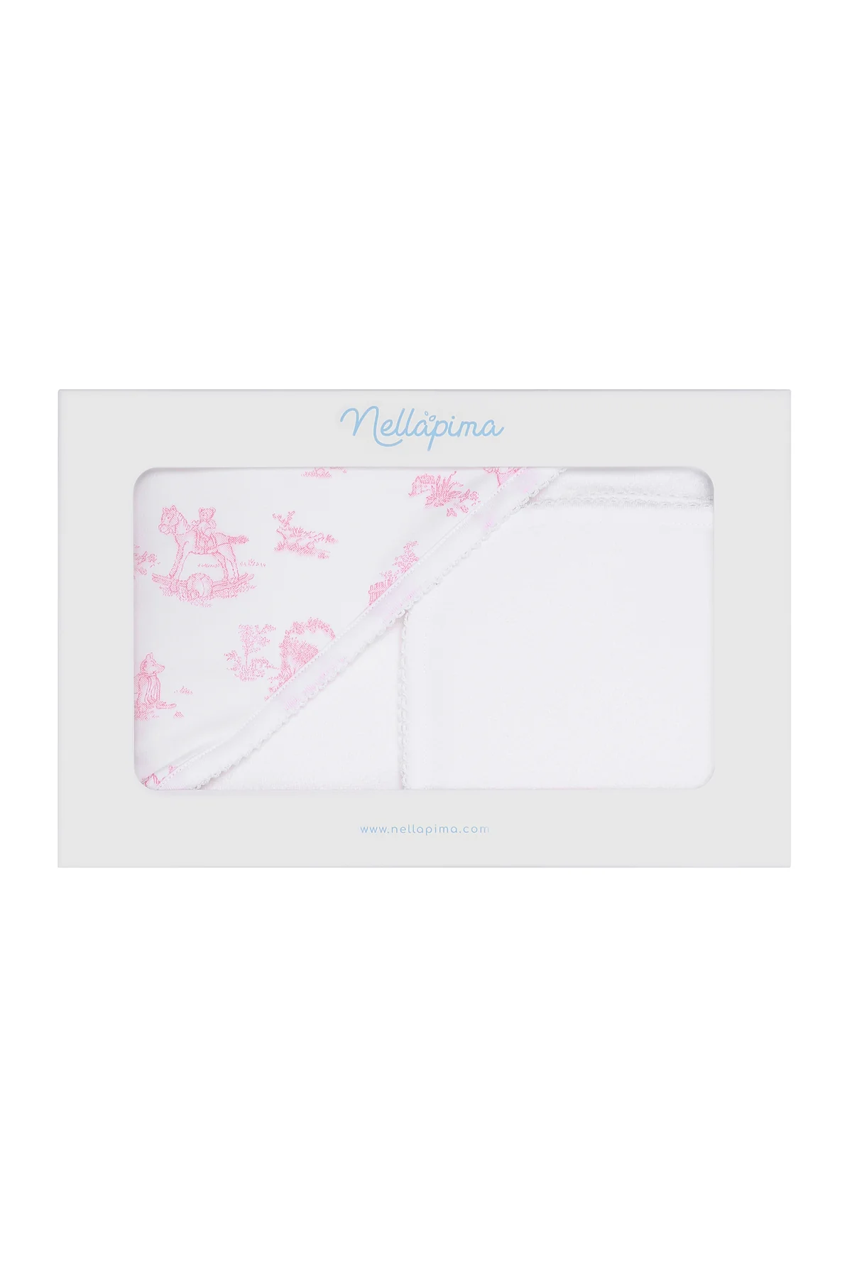 Nella Pima Pink Toile Collection for Baby - Persnickety Shop