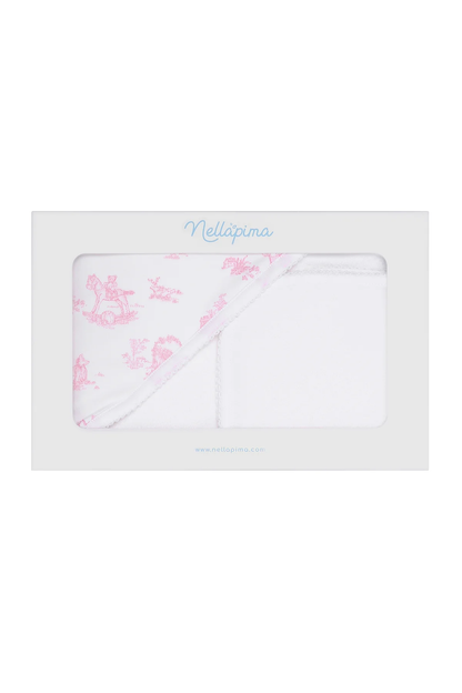 Nella Pima Pink Toile Collection for Baby - Persnickety Shop