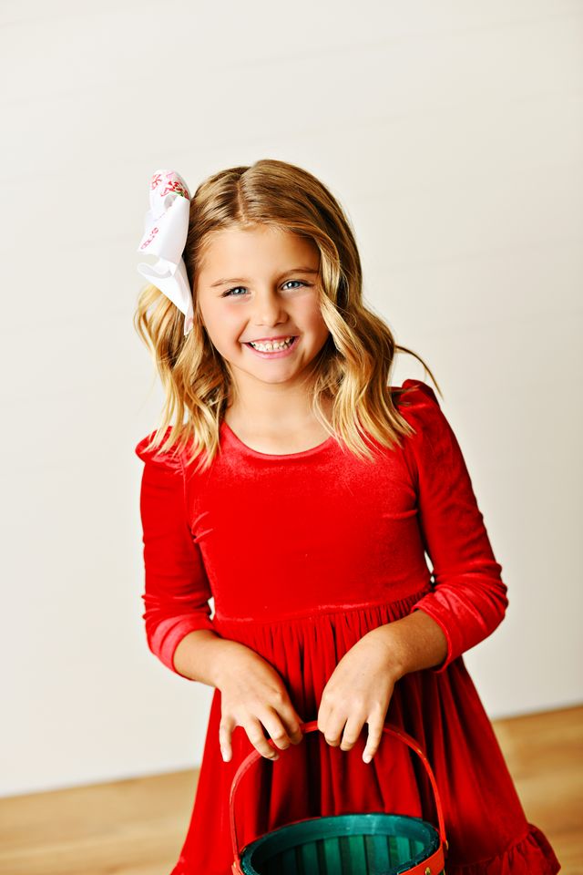 Swoon – Red Velvet Dress - Persnickety Shop