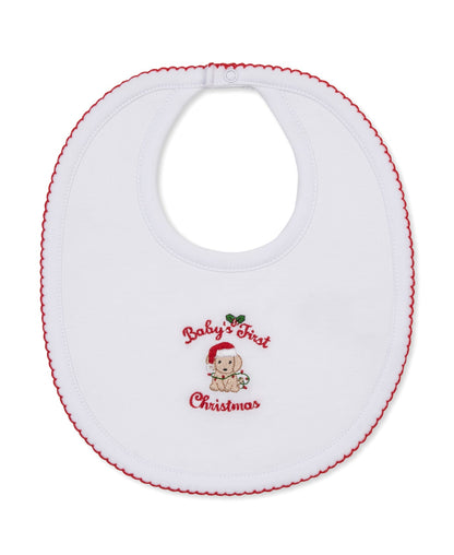 Kissy Kissy Baby's First Christmas 26 Bib