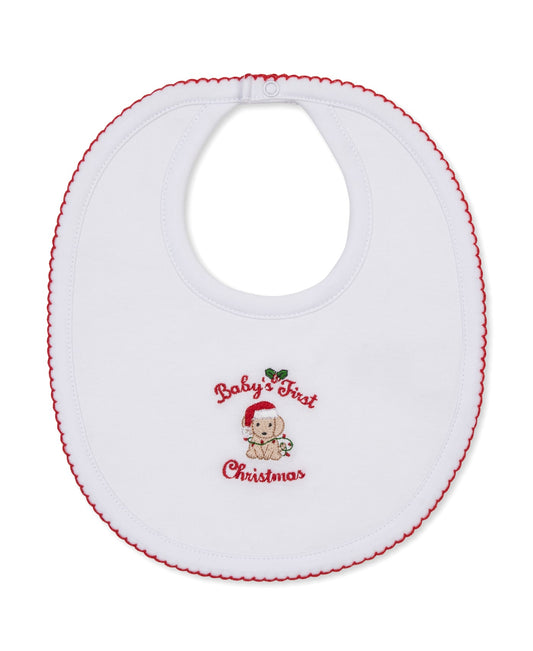 Kissy Kissy Baby's First Christmas 26 Bib