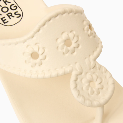 Jack Rogers Girls Eva Waterproof Sandal Cream - Persnickety Shop