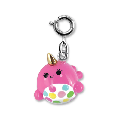 CHARM IT® Pink Narwhal Charm