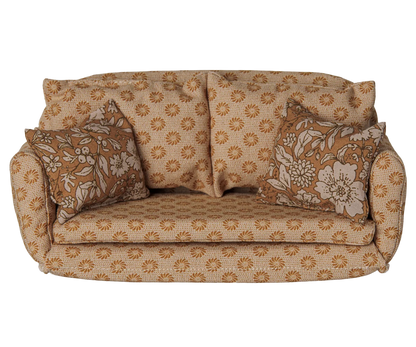 PREORDER Maileg NEW Sofa bed, Mouse, Large - Ocher