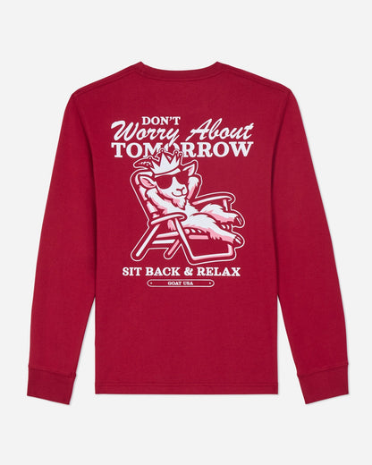 Sit Back & Relax Long Sleeve T-Shirt - Persnickety Shop