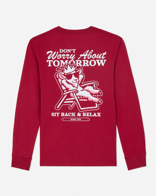 Sit Back & Relax Long Sleeve T-Shirt - Persnickety Shop