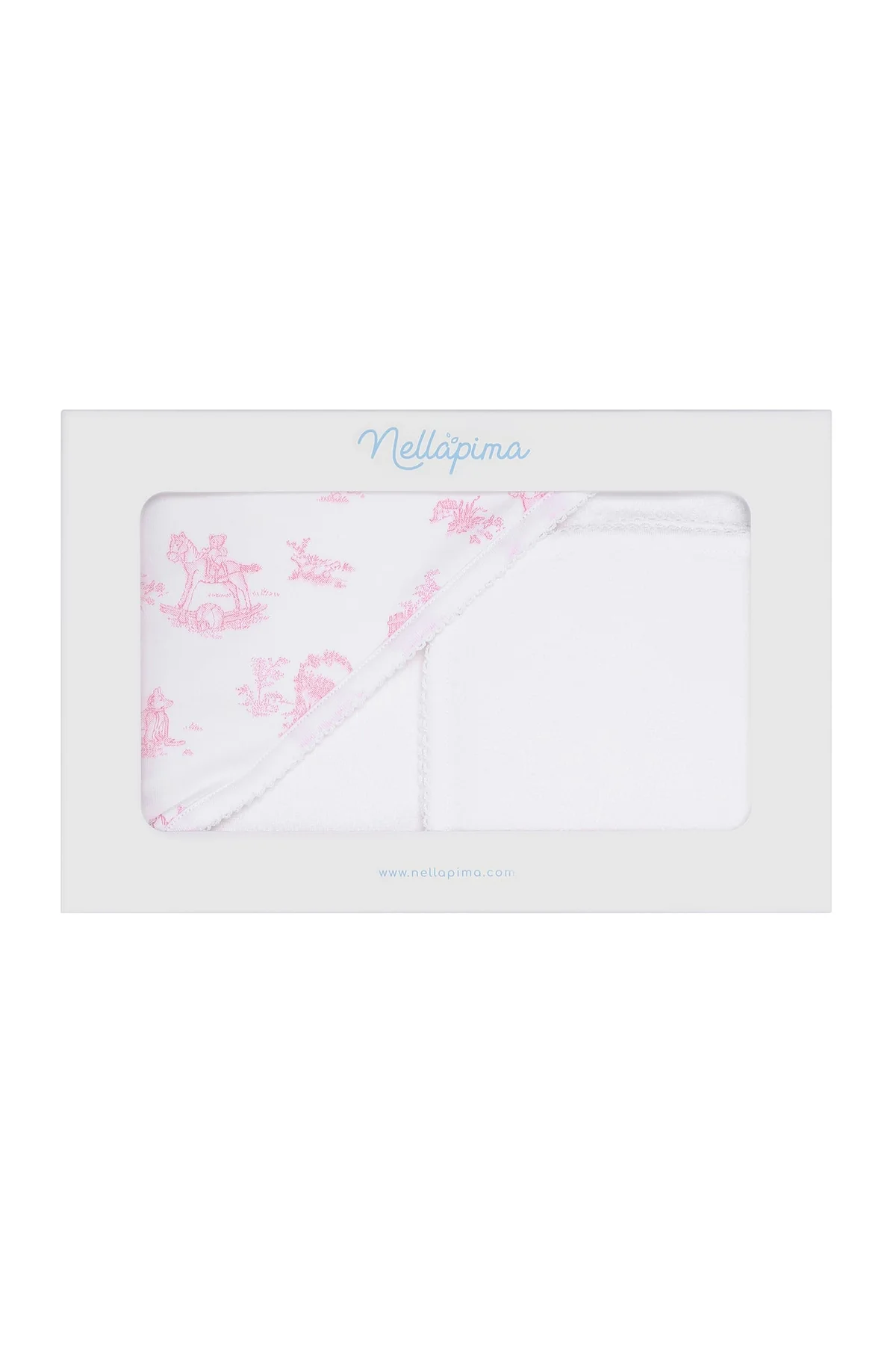 Nella Pima Pink Toile Collection for Baby - Persnickety Shop