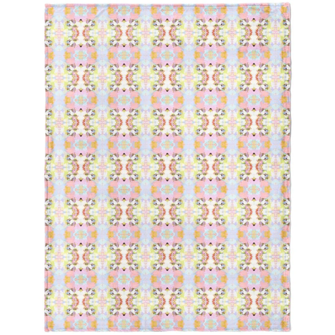 Brooks Avenue Pink Fleece Blanket - Persnickety Shop