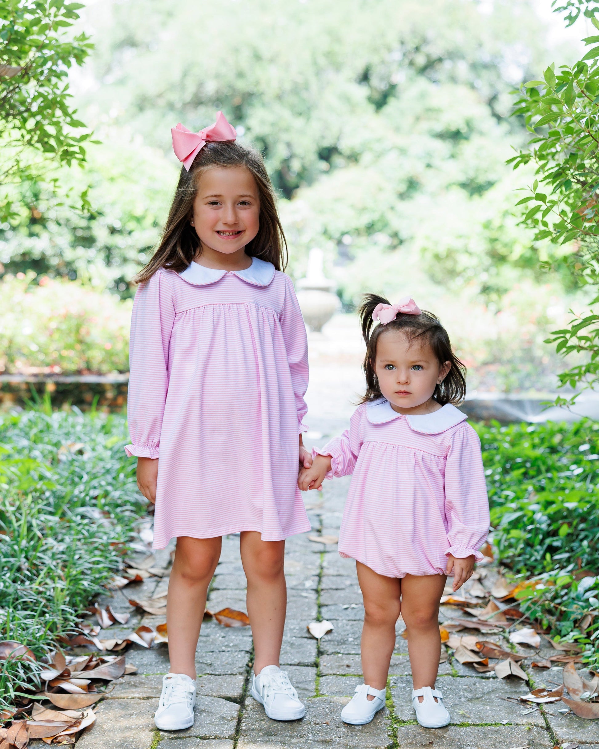 PRE-ORDER | Lottie Dress Pink Long Sleeve Jellybean by Smock Candy - Persnickety Shop