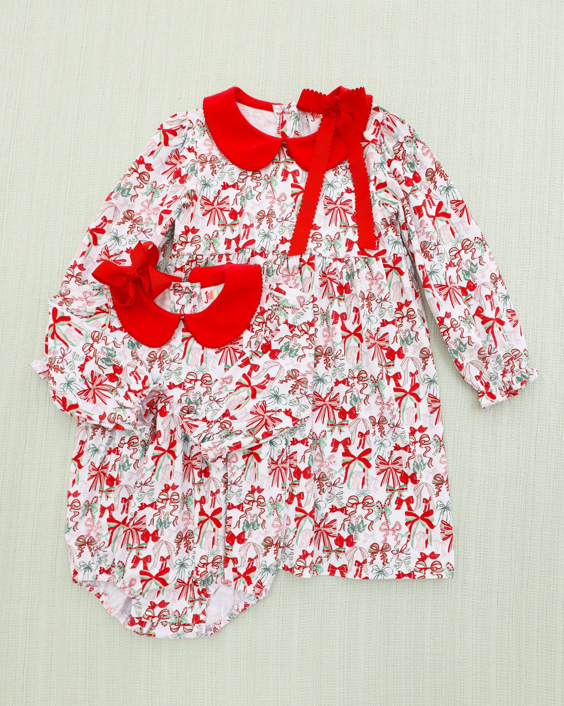 PRE-ORDER |Wrapped in a Bow Charlotte Dress Jellybean by Smock Candy - Persnickety Shop