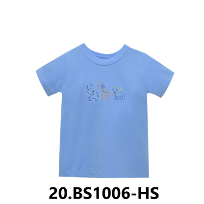 Blue Houston Shirt- Party Animals - Persnickety Shop