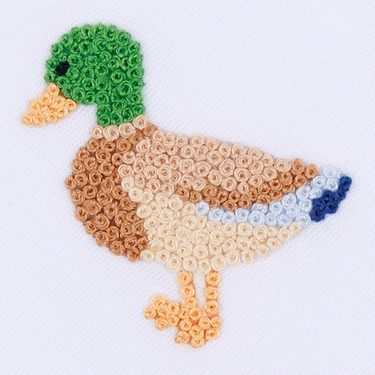 Magnolia Baby Mallard Moments Hand-Embroidered Bodysuit