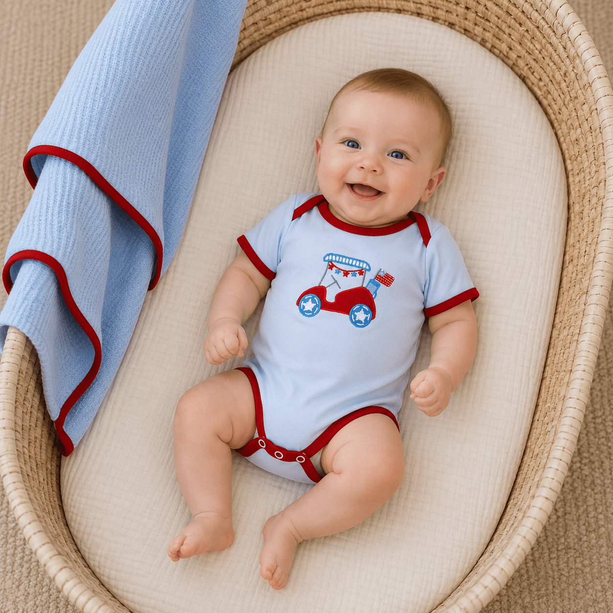 Magnloia BabyPatriotic Putts Bubble