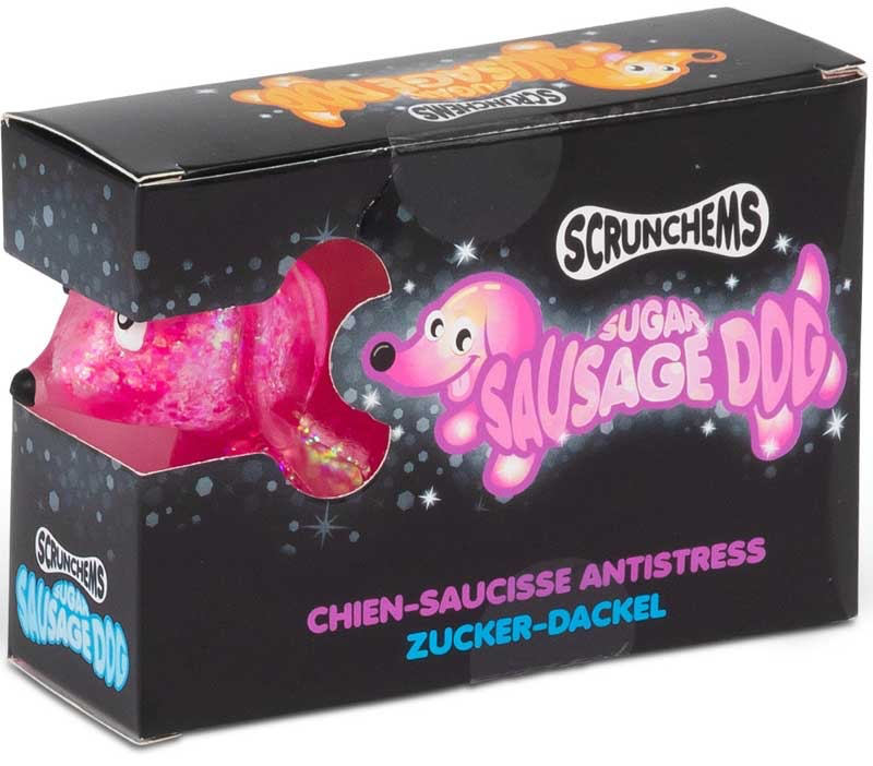 Scrunchems Sugar Sausage Dog Squishy Fidget Toy
