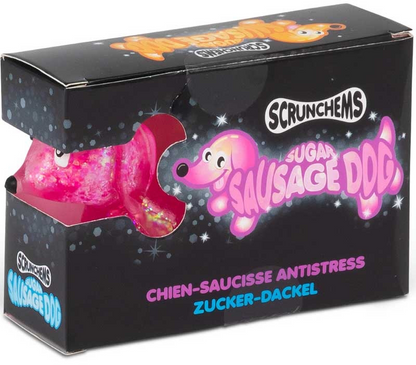 Scrunchems Sugar Sausage Dog Squishy Fidget Toy