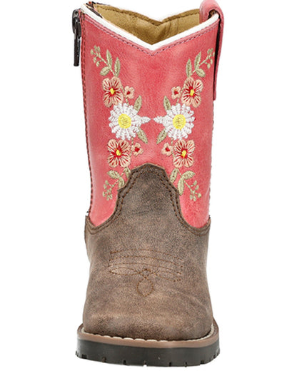 Smoky Mountain Boots - TODDLER GIRLS' AUTRY WESTERN BOOTS - BROAD SQUARE TOE - Persnickety Shop