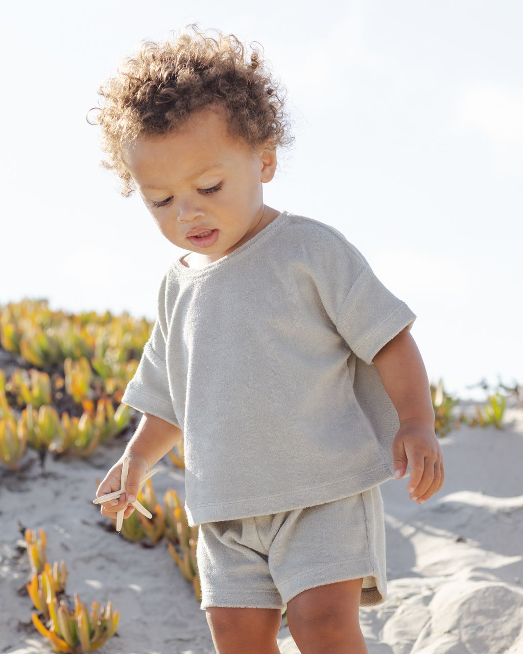 Terry Tee + Short Set || Sage - Persnickety Shop