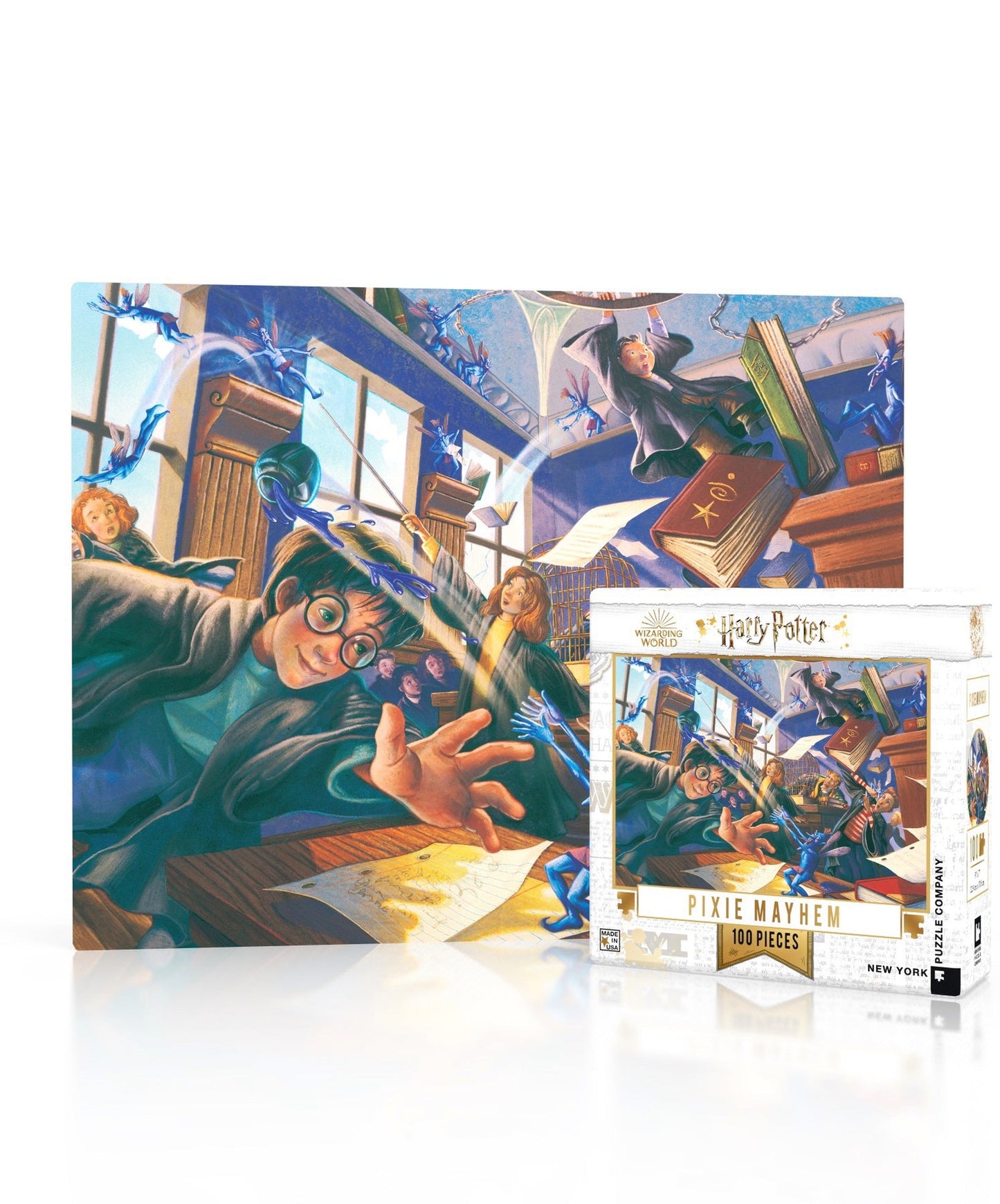 HARRY POTTER Pixie Mayhem Mini 100 Piece Mini Puzzle - Persnickety Shop