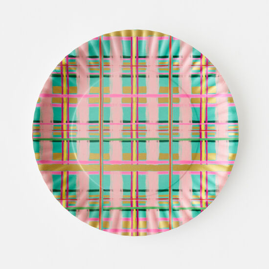 Christmas Plaid Platter - Persnickety Shop