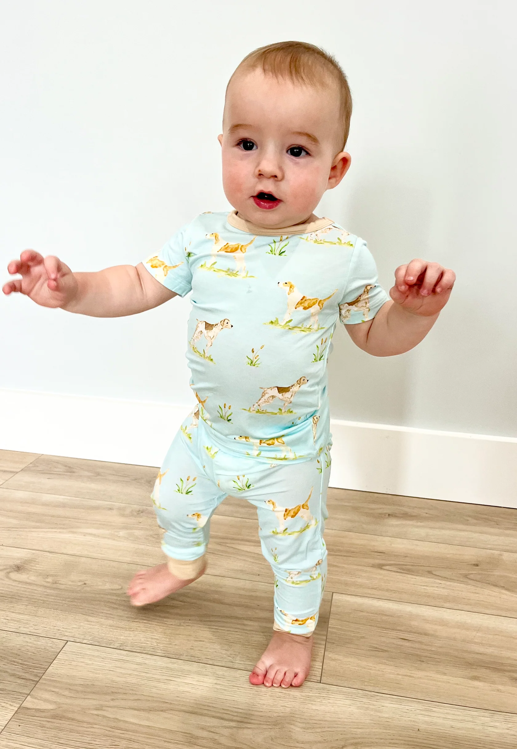 Sweet Bay Clothing- Hunting Dogs Two Piece Pajama Pants Set Size 2/3 - Persnickety Shop