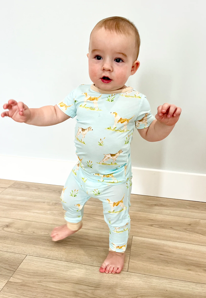 Sweet Bay Clothing- Hunting Dogs Two Piece Pajama Pants Set Size 2/3 - Persnickety Shop