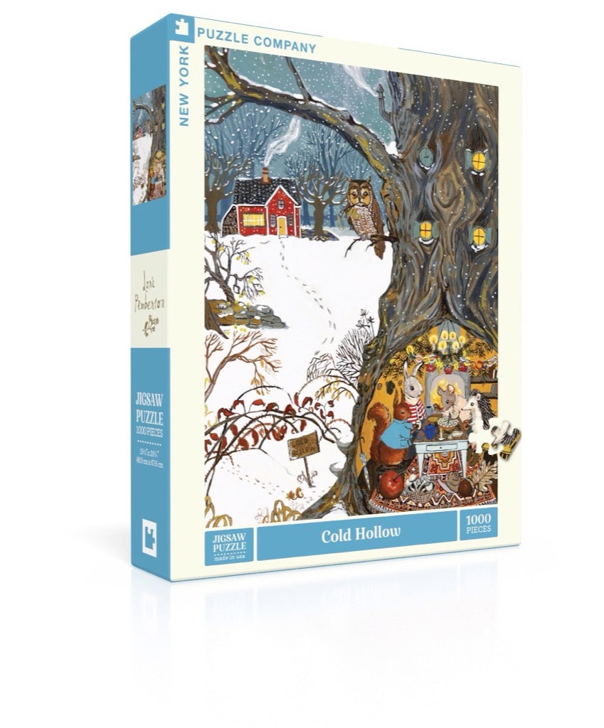 COLD HOLLOW  1000 PIECE JIGSAW PUZZLE - Persnickety Shop