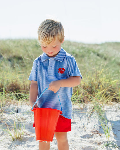 Jelltbean Coastal Crab Polo - Persnickety Shop