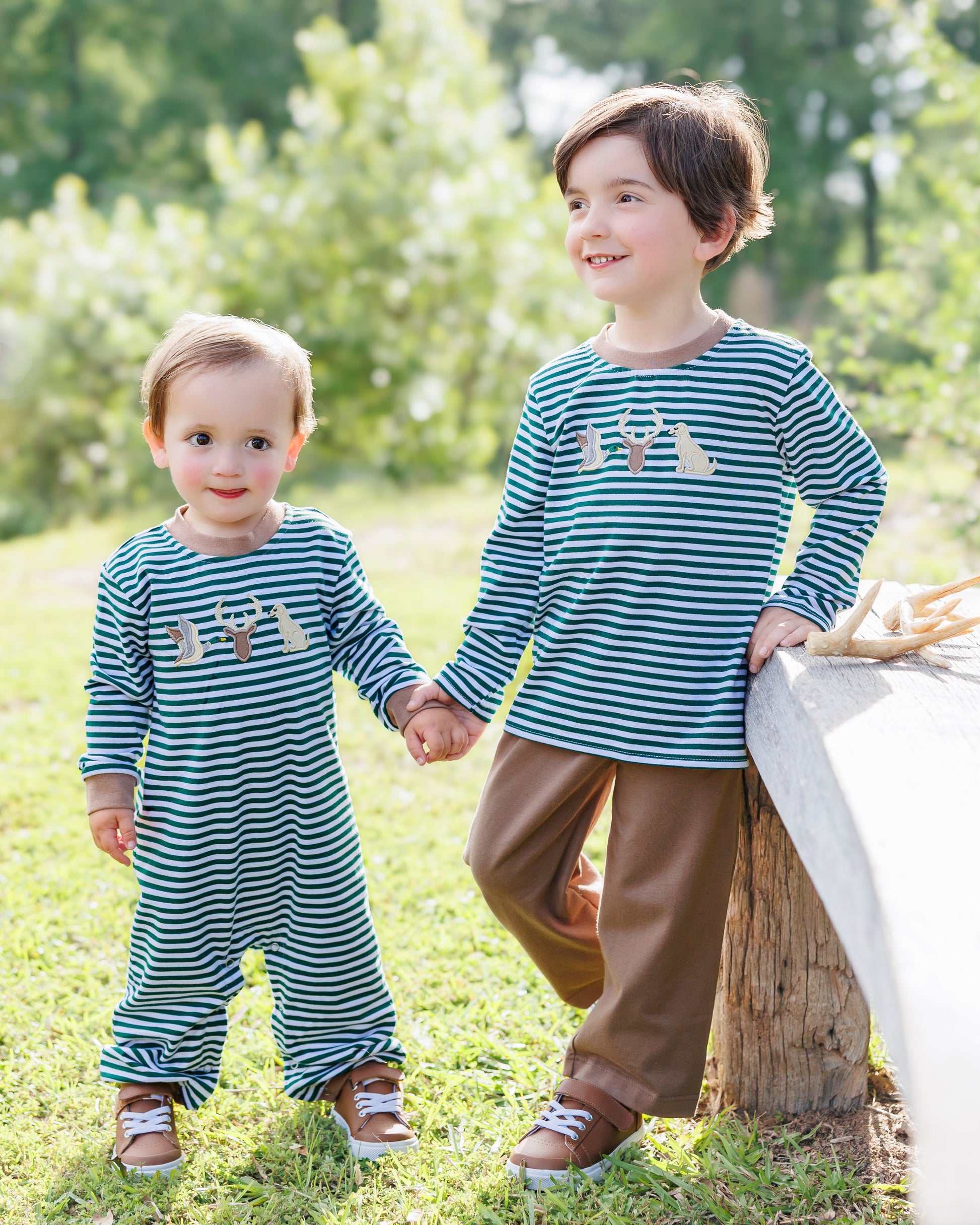 PRE-ORDER | Hunting Buddies Pant Set Jellybean by Smock Candy - Persnickety Shop