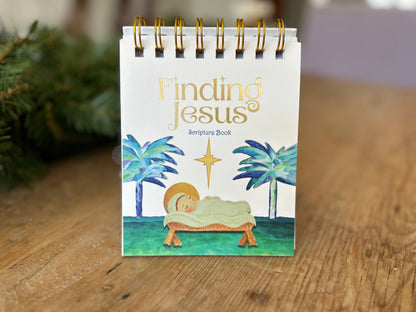 Finding Jesus Countdown to Christmas Kit for Families Puzzle Book Box Set