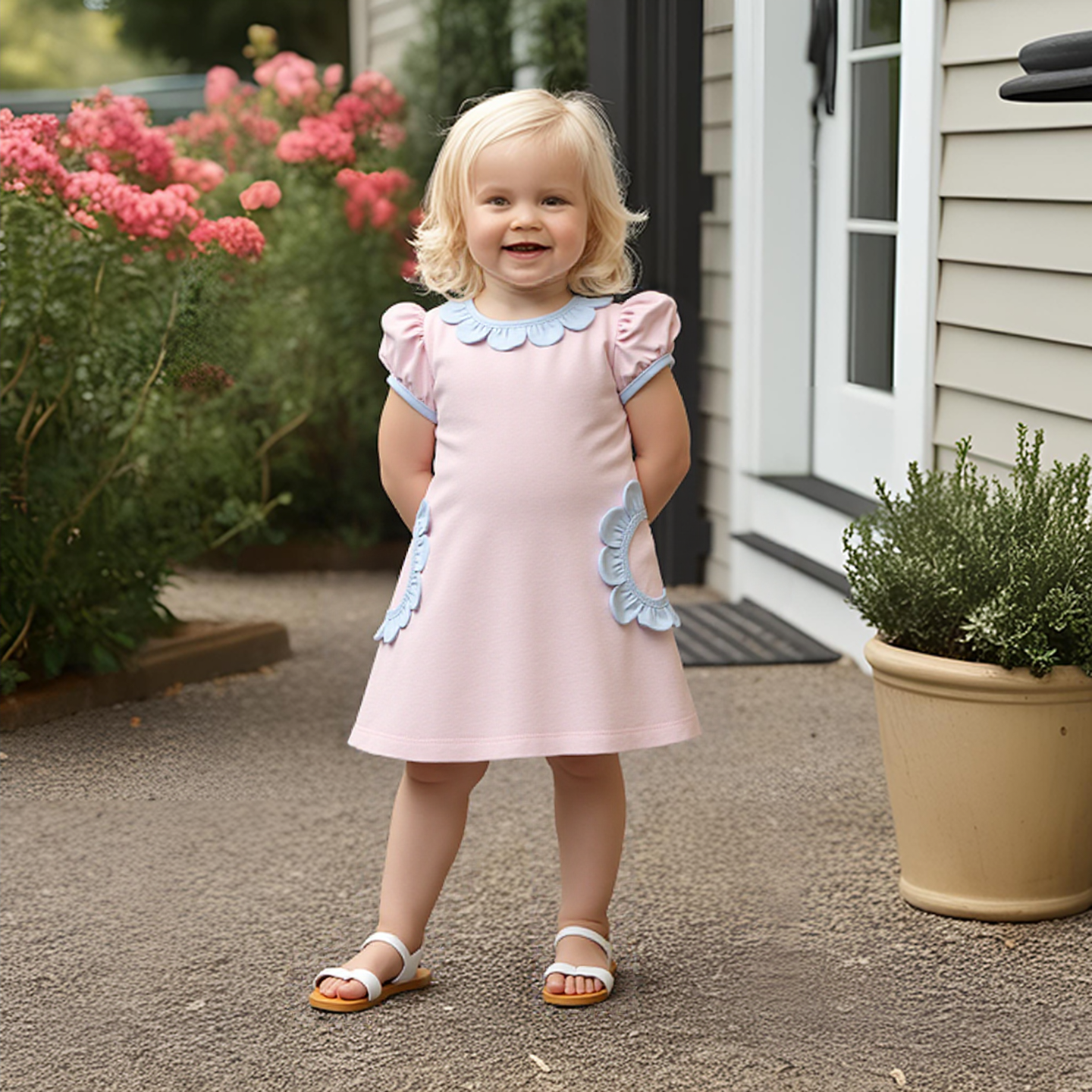 Baby Loren Patti Pink Dress - Persnickety Shop