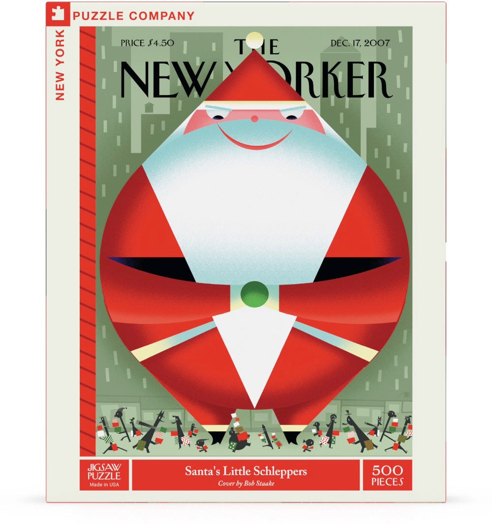 Santa's Little Schleppers 500 Piece Jigsaw Puzzle - Persnickety Shop