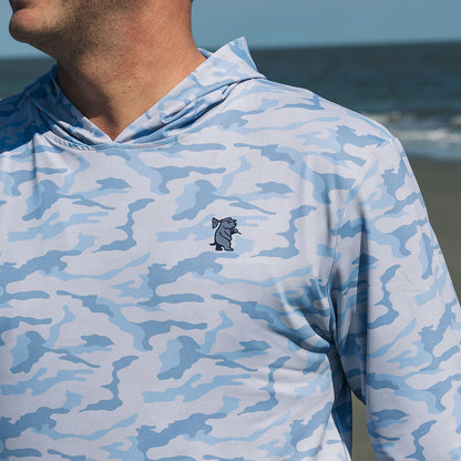 Caddie Youth Backspin Hoodie Camo