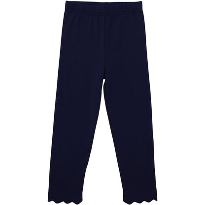 Trotter Street Kids Gilrs SCALLOP LEGGINGS