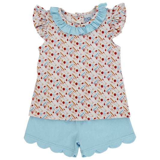 Bailey Boys- School Days - Girls Short Set