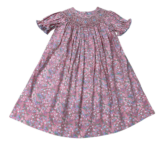 Three Sisters Mulberry Meadow Smocked Bishop