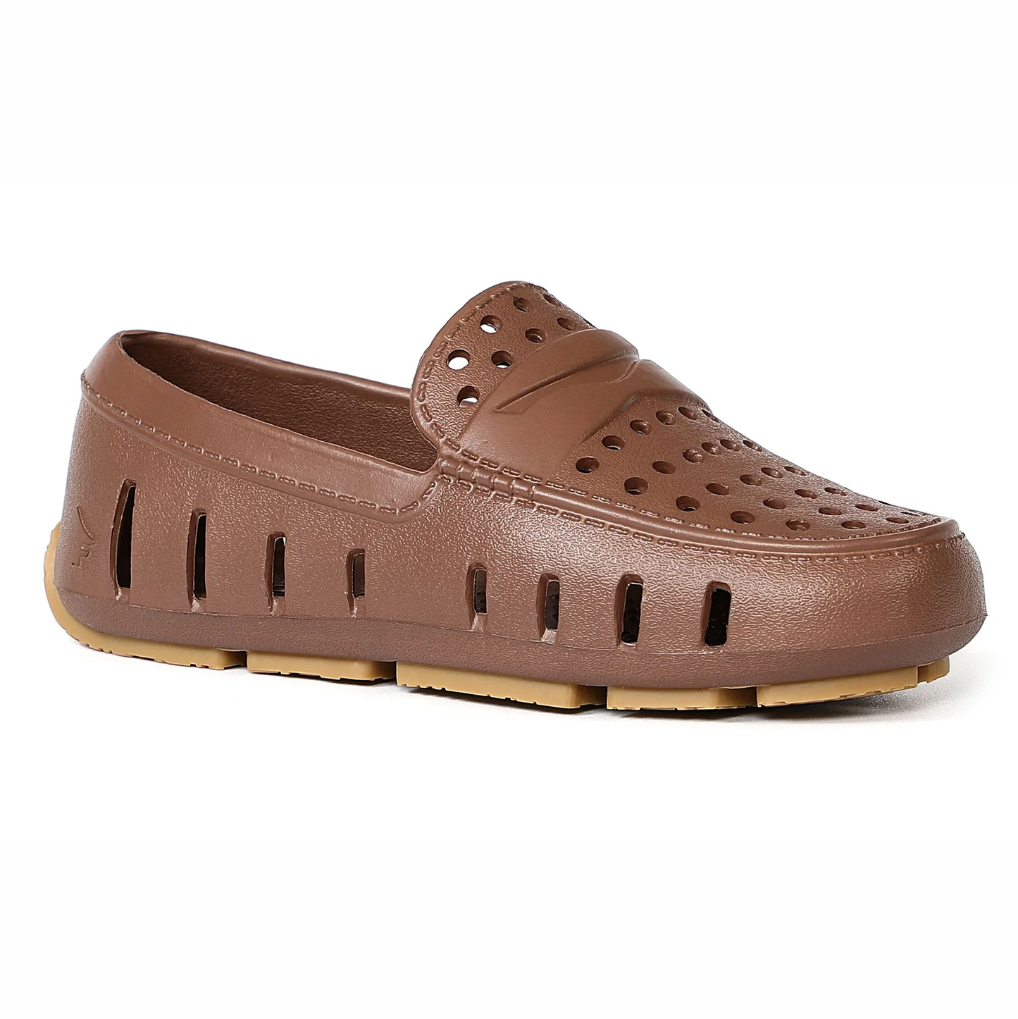 FLOAFERS PRODIGY DRIVER - KIDS- Driftwood Brown/Gum - Persnickety Shop