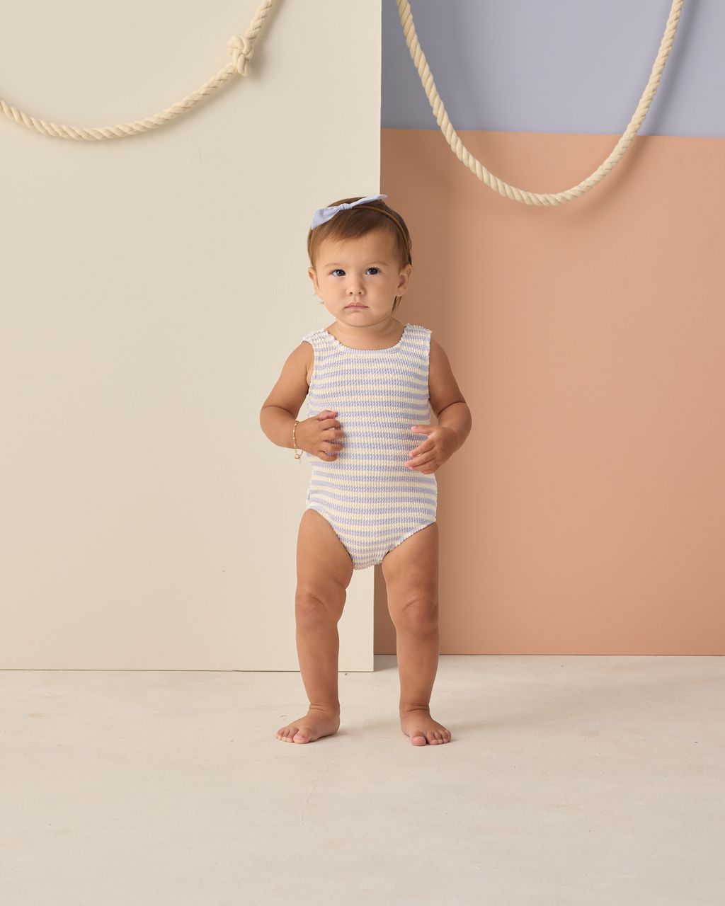 LITTLE KNOT HEADBAND PERIWINKLE - Persnickety Shop