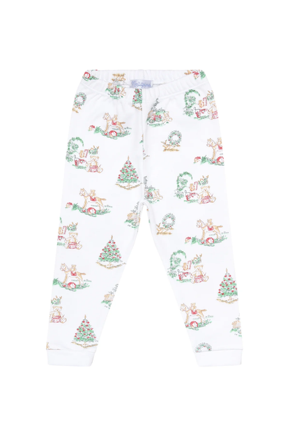 Nellapima Girl Christmas Toile Pajamas - Persnickety Shop