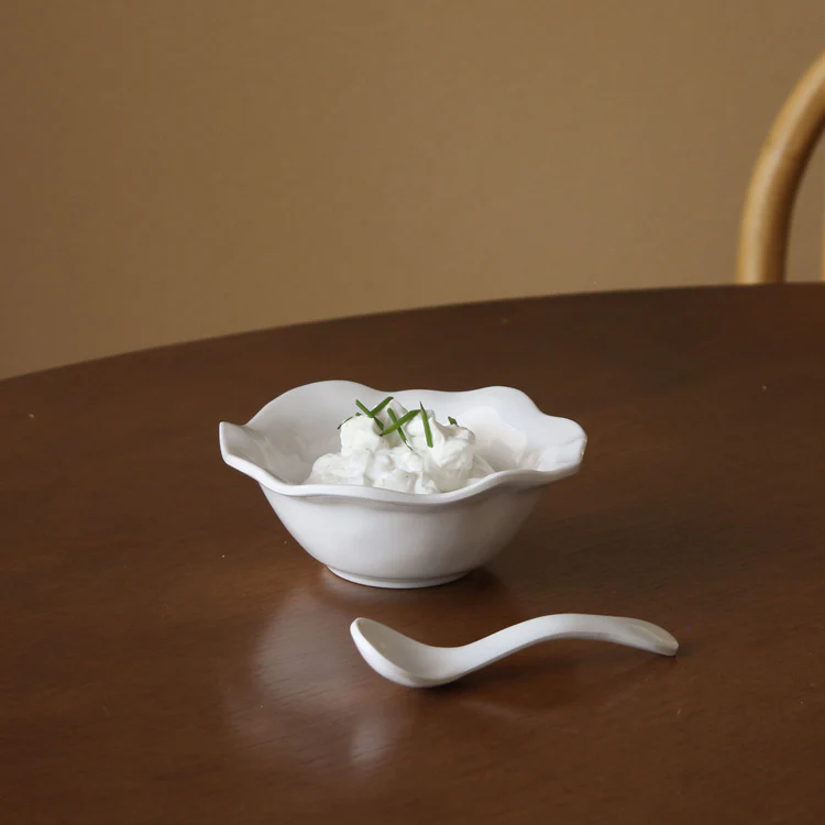 VIDA Havana Mini Bowl with Spoon (White) - Persnickety Shop