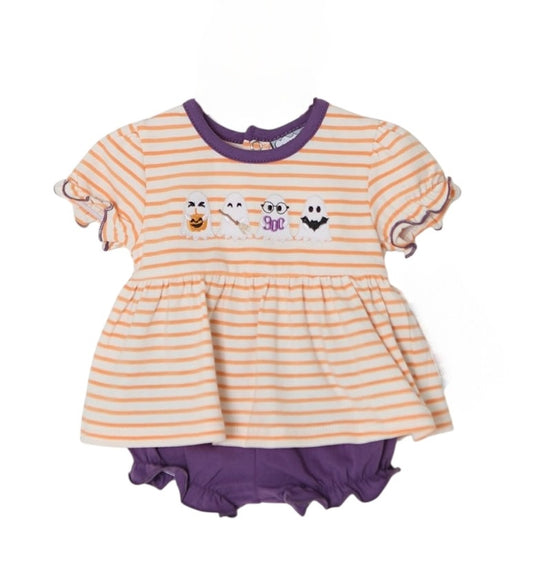 Three Sisters Boo Girls Bloomer Set