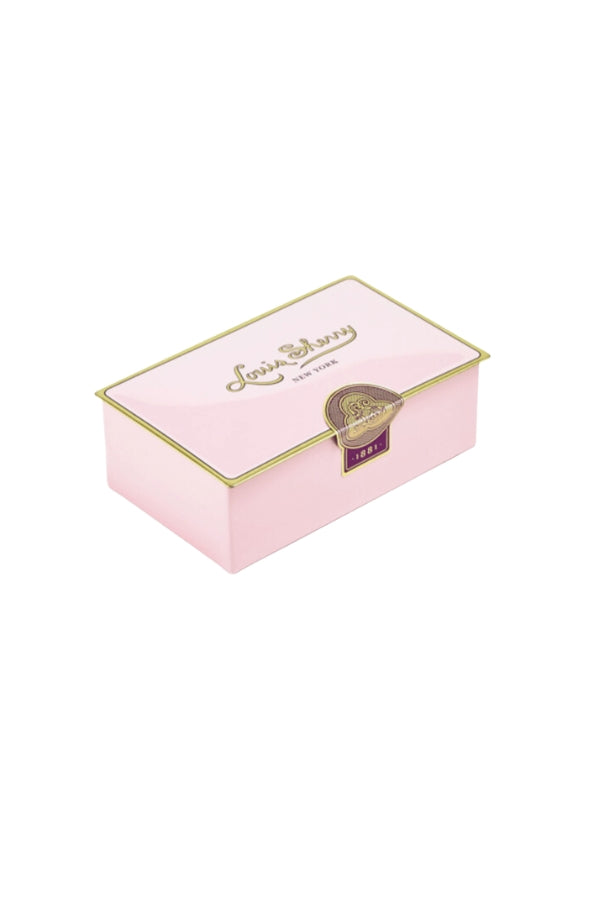 Louis Sherry Chocolate Tin, 2 Piece, Camellia