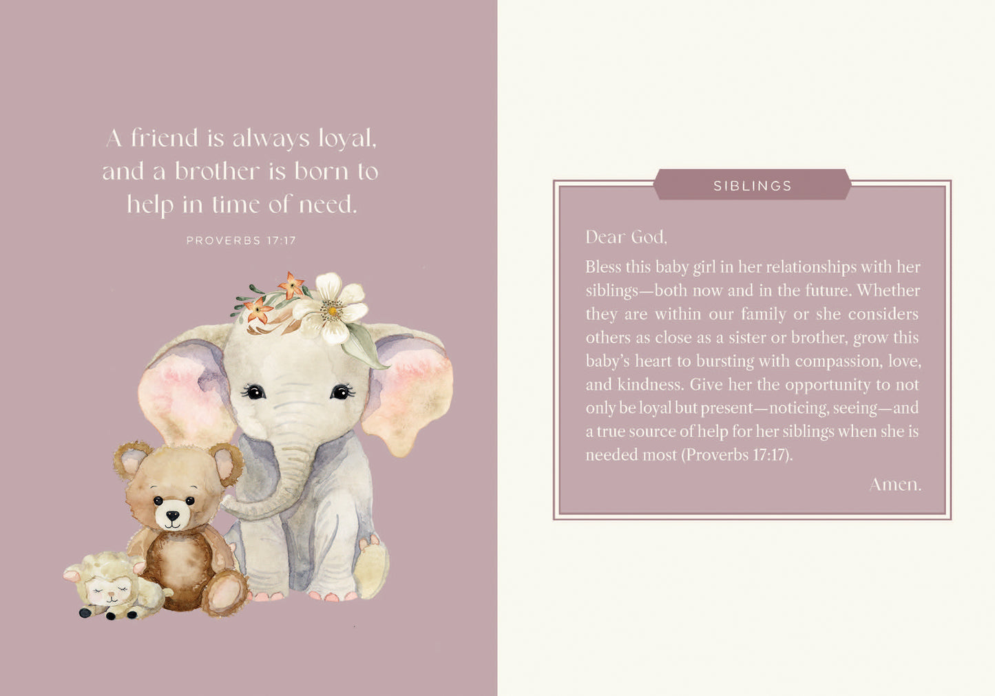 PRAYERS FOR MY BABY GIRL - Persnickety Shop