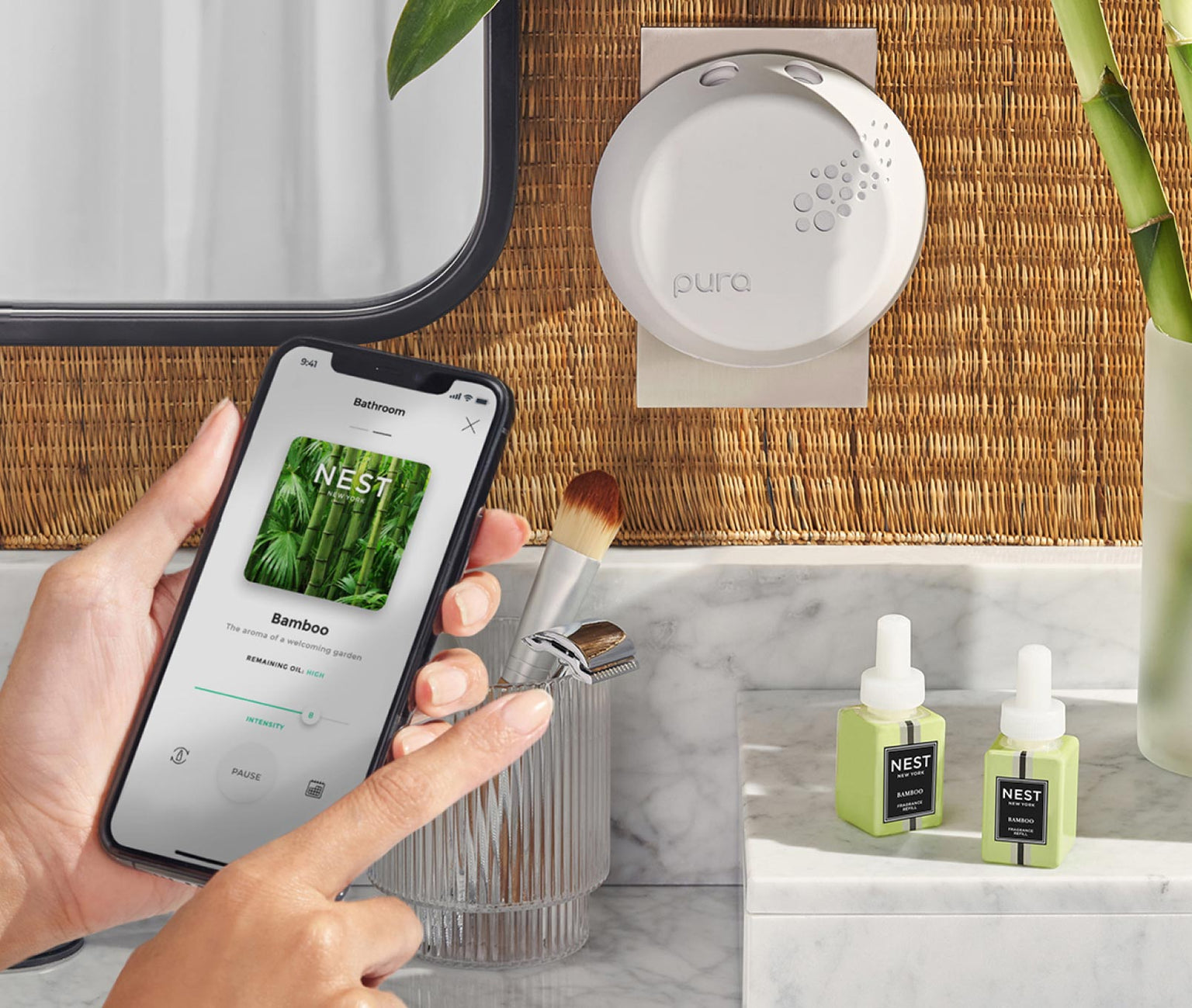 Bamboo Refill Single for Pura Smart Home Fragrance Diffuser