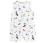 Doggie Park Romper – Baby Club Chic - Persnickety Shop