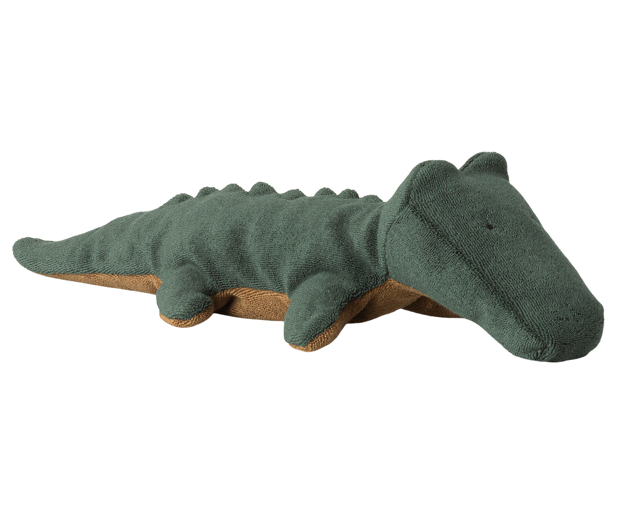 Maileg Safari friends, Crocodile, Small - Forest green