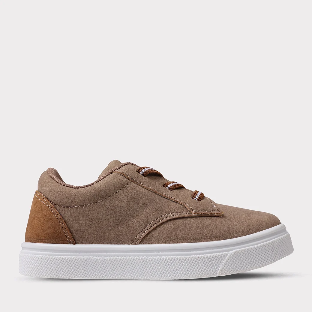 OOMPHIES JACE BOYS SLIP-ON SHOES TAN