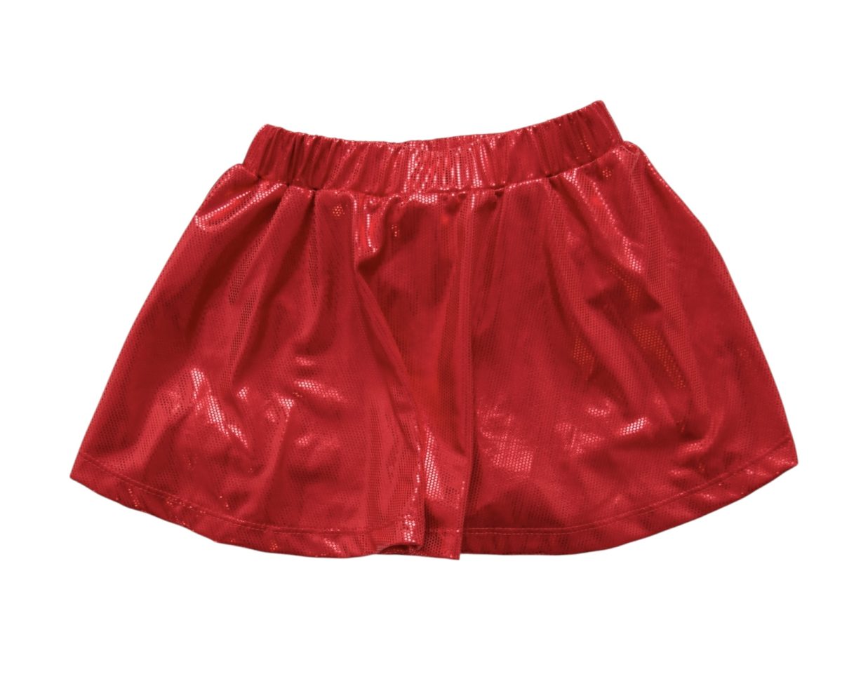 Blakely Skort–Red Sparkle - Persnickety Shop