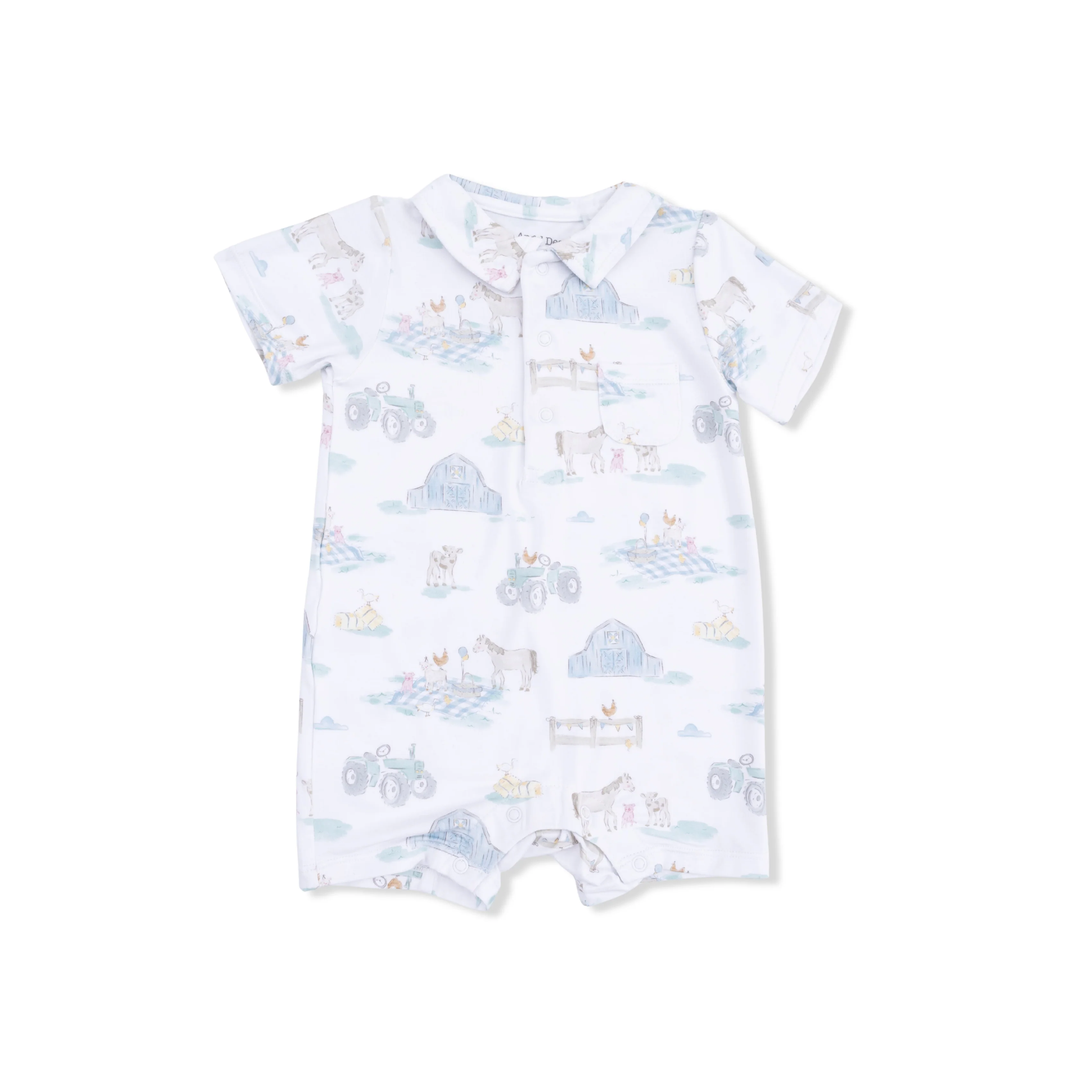 Farm Animal Party - Polo Shortie - Persnickety Shop