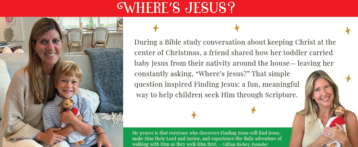 Finding Jesus Countdown to Christmas Kit for Families Puzzle Book Box Set