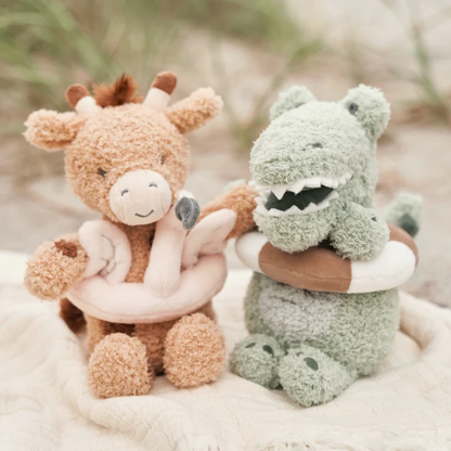 ALLIGATOR PLUSH TOY WITH SAFETY PRESERVER